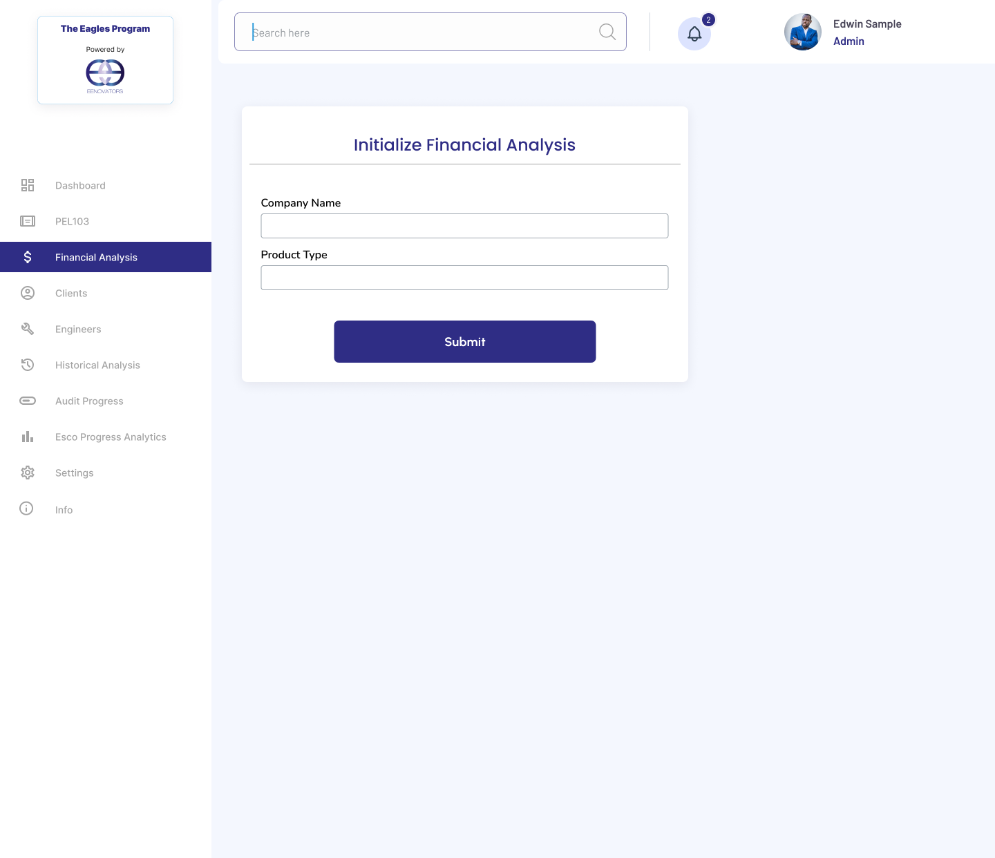 Initialize financial analysis
